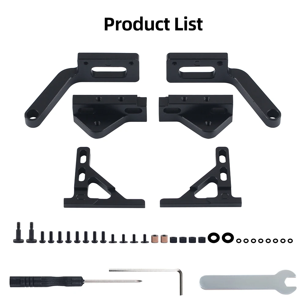 U1 CNC Metal Door Hinge Durable and Increased Stability for 3D Printer Parts - view 6