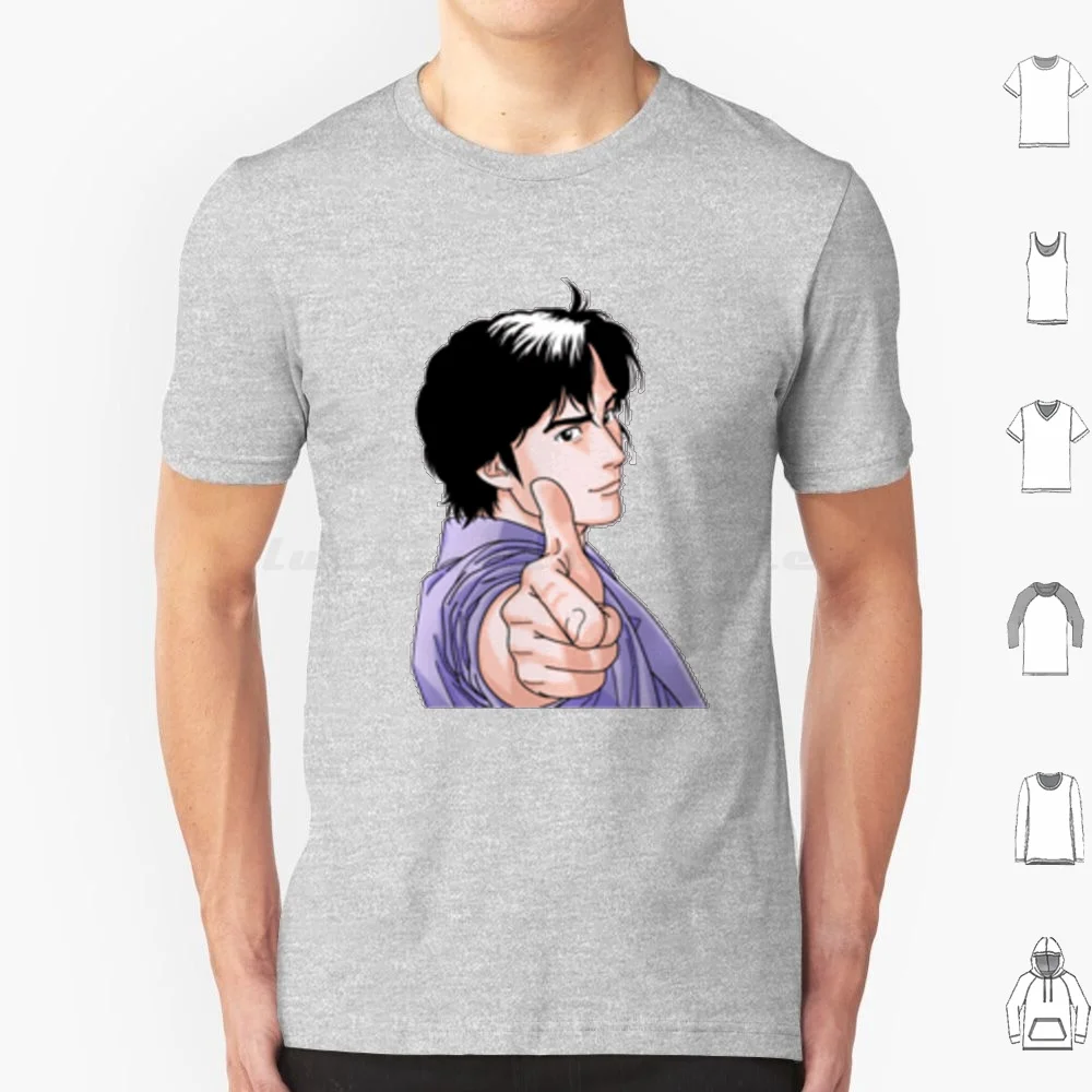 City Hunter T Shirt Cotton Men Women DIY Print Nicky Larson Larson City Hunter Dorothée Club Dorothée Dorothé Knights Of The