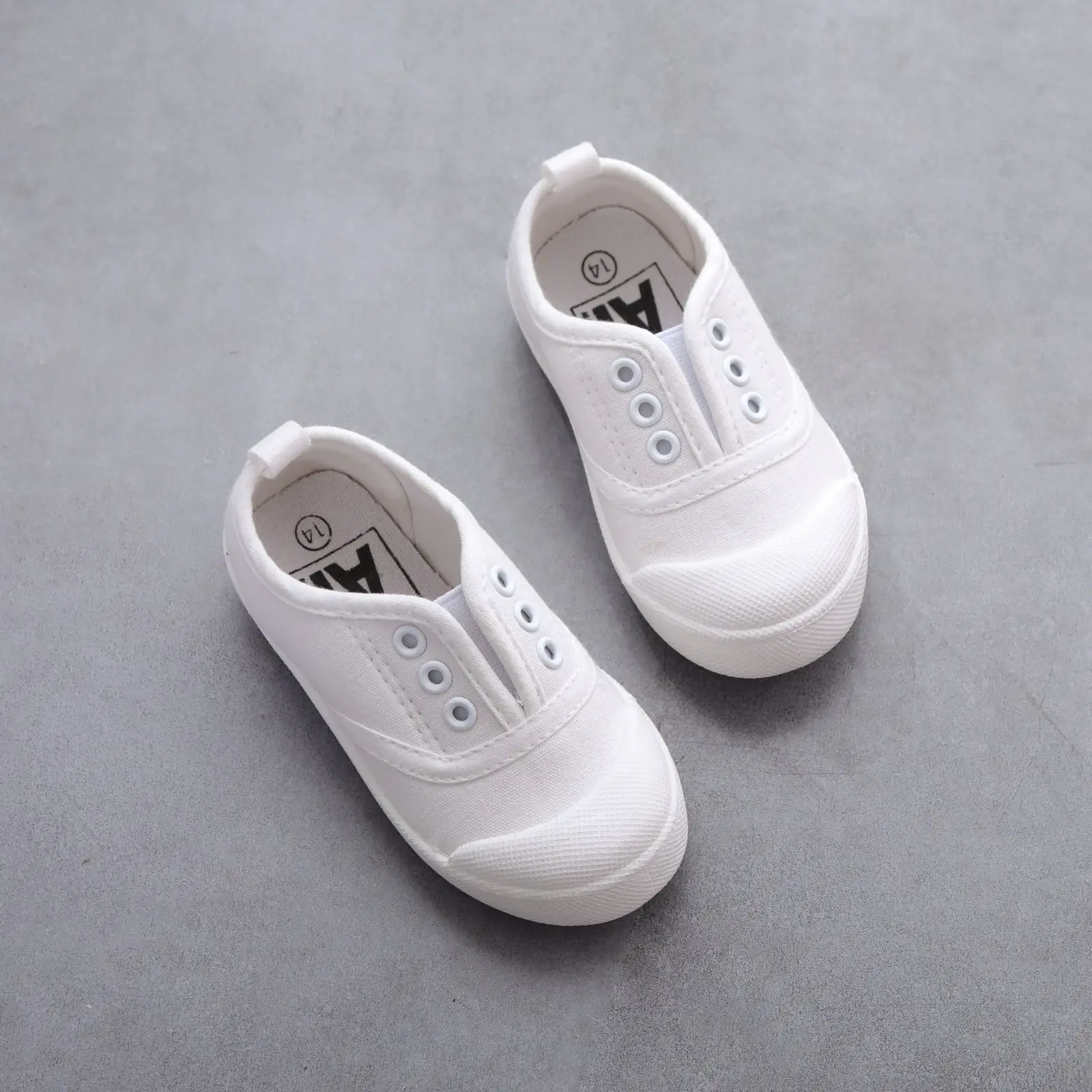 2022 New Spring Autumn Kids Shoes for Boys Girls Candy Color Children Casual Canvas Sneakers Soft Unisex Fashion School Sneakers