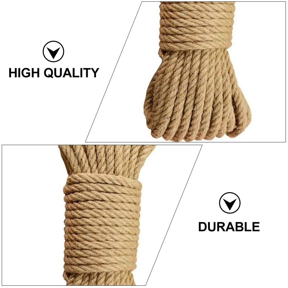 

Twine Decoration Vintage Cat Scratcher Rope Replacement Multifunction Lamp Ornament Sisal Pet Scratching