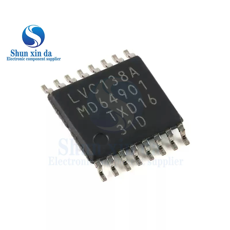 10PCS 74LVC138APW LVC138A SN74LVC138APWR LC138A TSSOP-16 3-to-8 Line Decoder Demultiplexer Inverting IC SMD Chip
