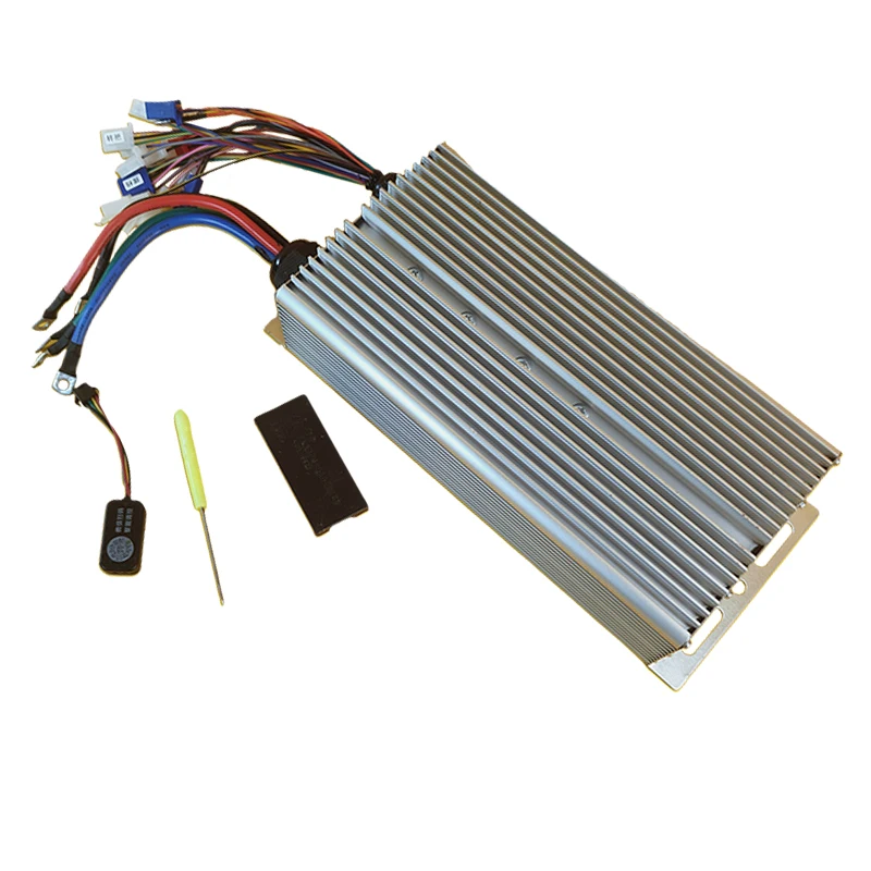 Electric Vehicle Controller with Bluetooth Speed Control - 48V 72V 60V, Universal for Tricycles, 4-Wheelers, E-Motorcycles