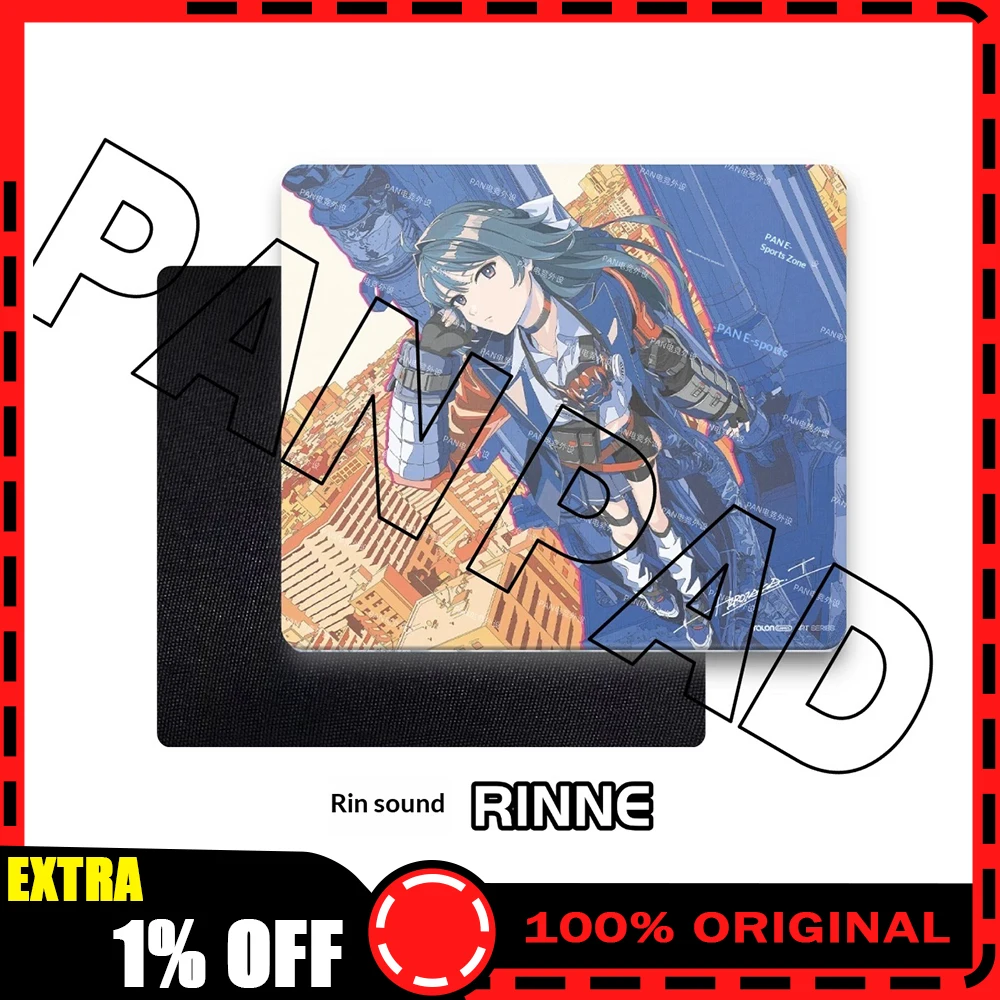 PAN Esports TALONGAMES LingYin Glass Gaming Mousepad FPS Both Control And Smooth Mouse Pad For VALORANT TTK CSGO PC Accessories