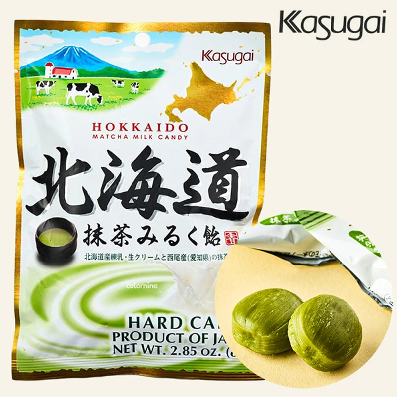 Caramelo japonés, caramelo Kansai Kagawa-Do Machamilk, 81g