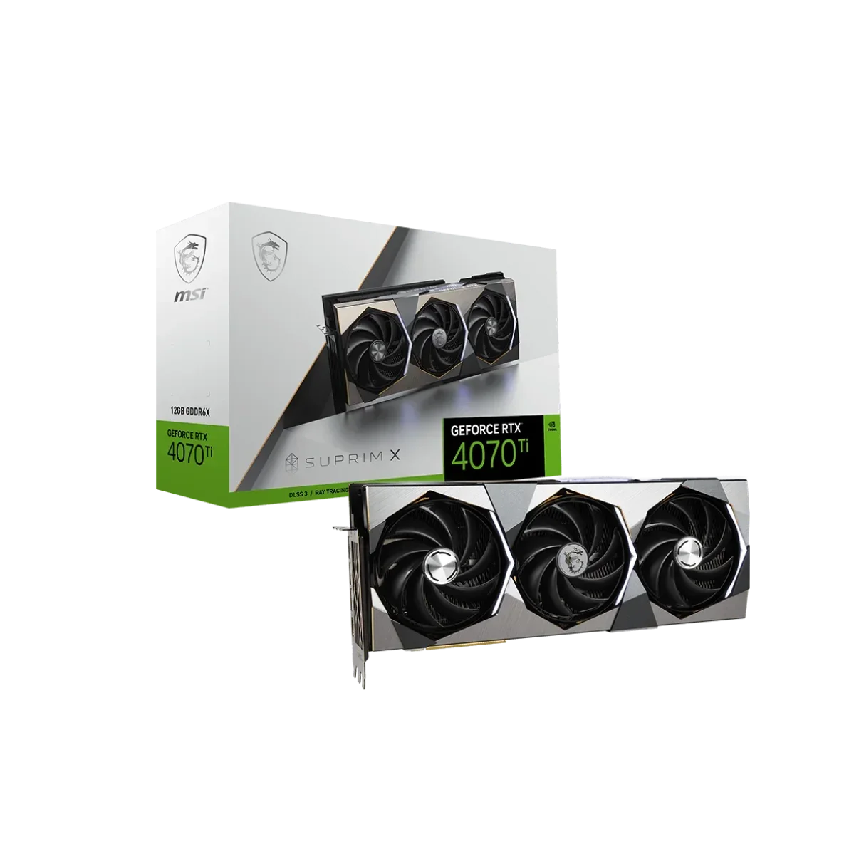 New  RTX 4070 Ti SUPRIM X 12G GDDR6X Gaming Graphics Card GPU RTX 4070 Ti