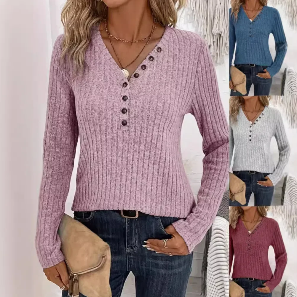 

Vintage Long Sleeve Babydoll Knitted Sweater Tops Cottage Milkmaid Pullovers Aesthetic Grunge Y2k Knit wear Button Down Sweater