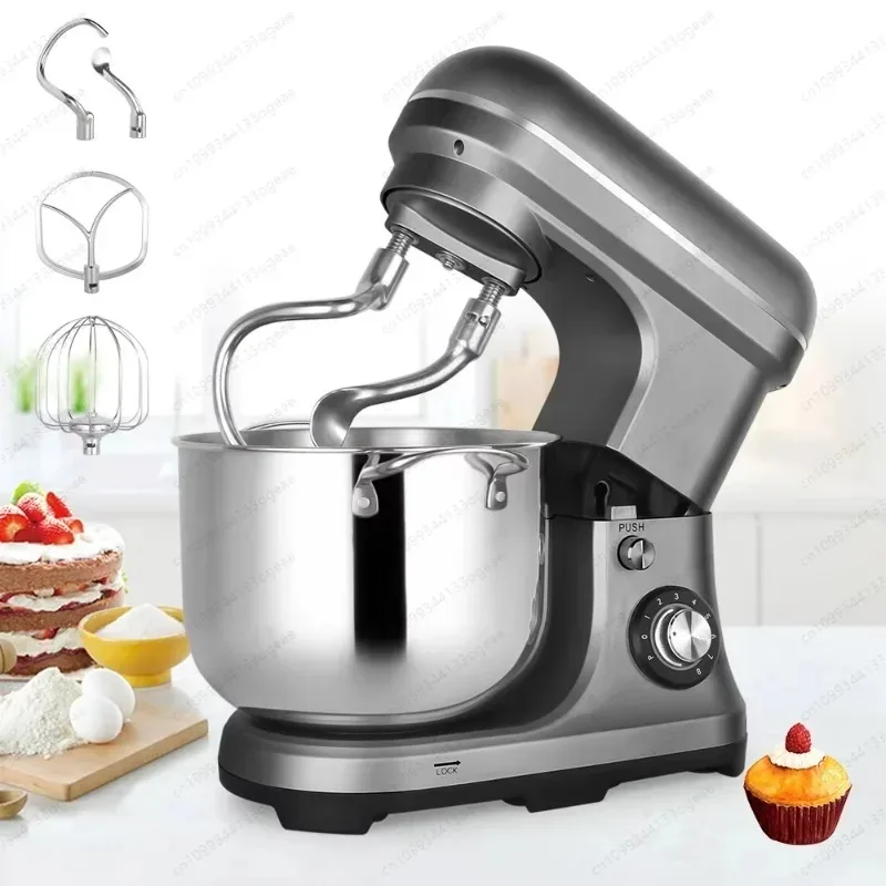 

2000W Powerful 11L Stand Mixer for Home Baking,Heavy Duty Machine Kneads 8kg Dough,Professional Grade for Baking Enthusiasts