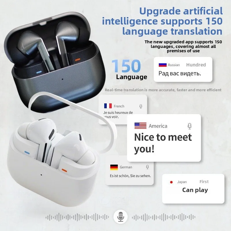 

AI translation v16 wireless in ear semi in Bluetooth earphones suitable for GalaxyBuds3pro
