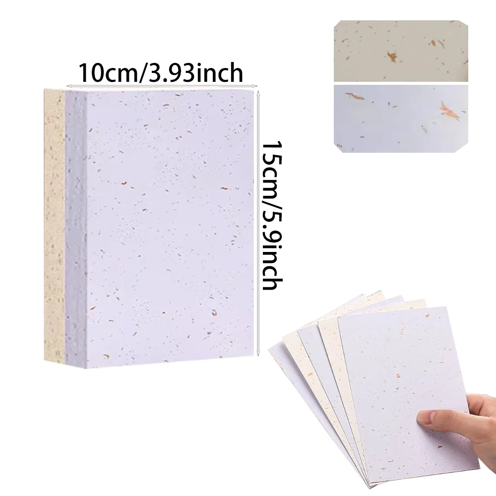A6 Art Paper 50 Sheets White/Geige Cards 250g for Stamp Collecting Scrapbooking DIY Crafts letterheads invitations Postcards