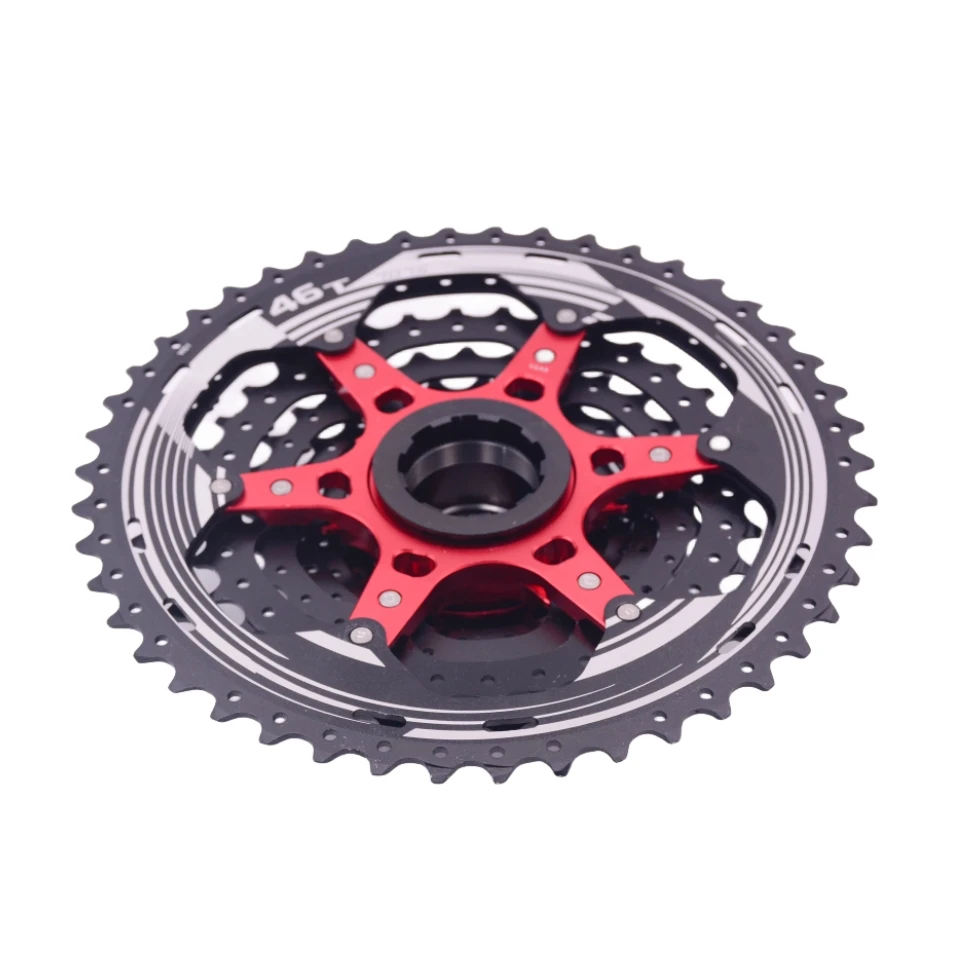 SunRace Mountain bike flywheel ，11 Speed MTB XD Cassette，10-46T, For only XD Hub