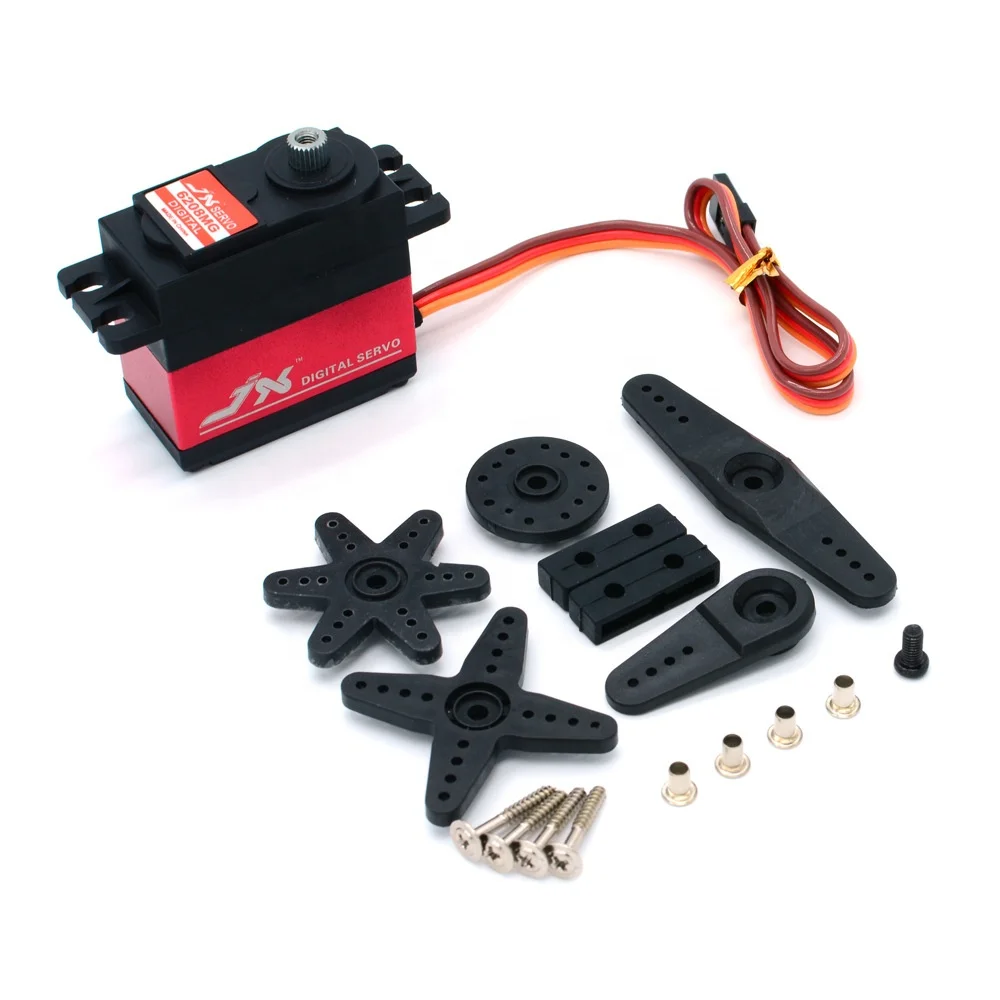 JX PDI-6208MG 8kg High Speed Metal Gear Digital Servo Motor for 1/10 RC Drift Car Buggy Crawler Model Plane