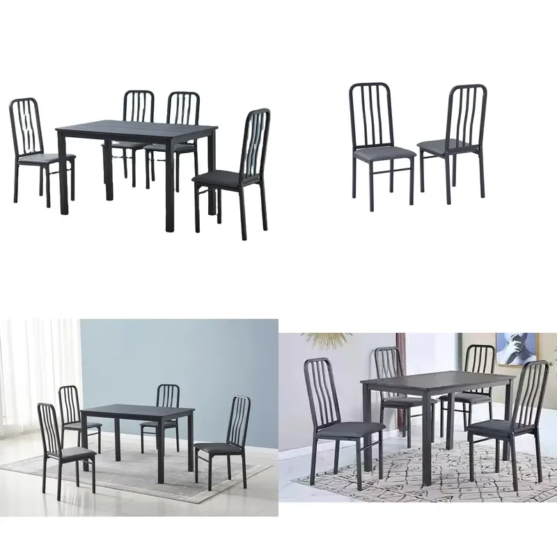 for Popular high quality restaurant furniture luxury modern dining table set