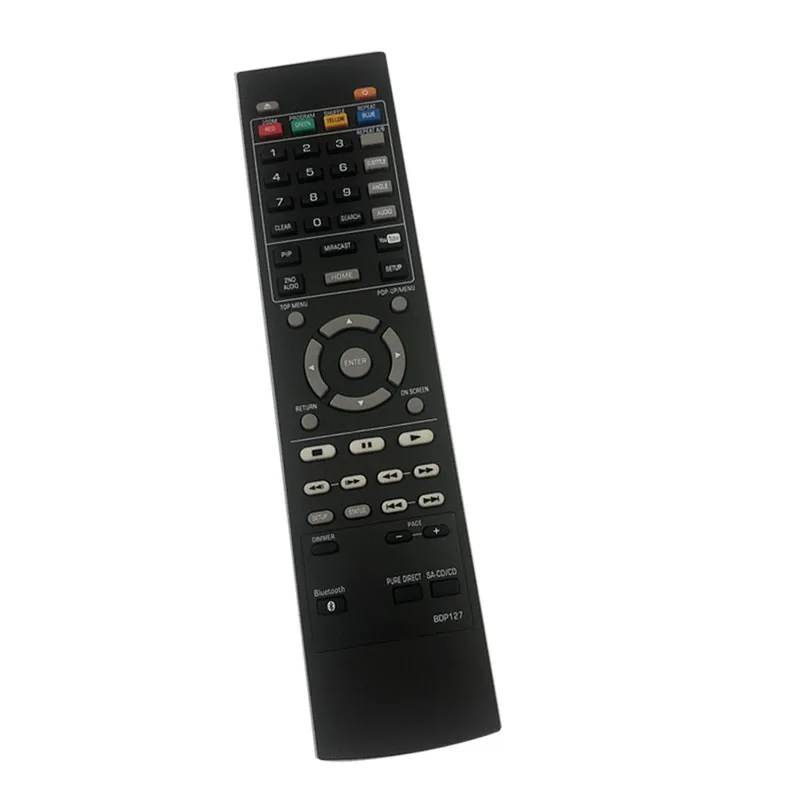 BDP127 remote control  for YAMAHA BD PLAPER BD-S473 s477 s671 BDP119  BDP121 BDP123 124 BD-S667 S473
