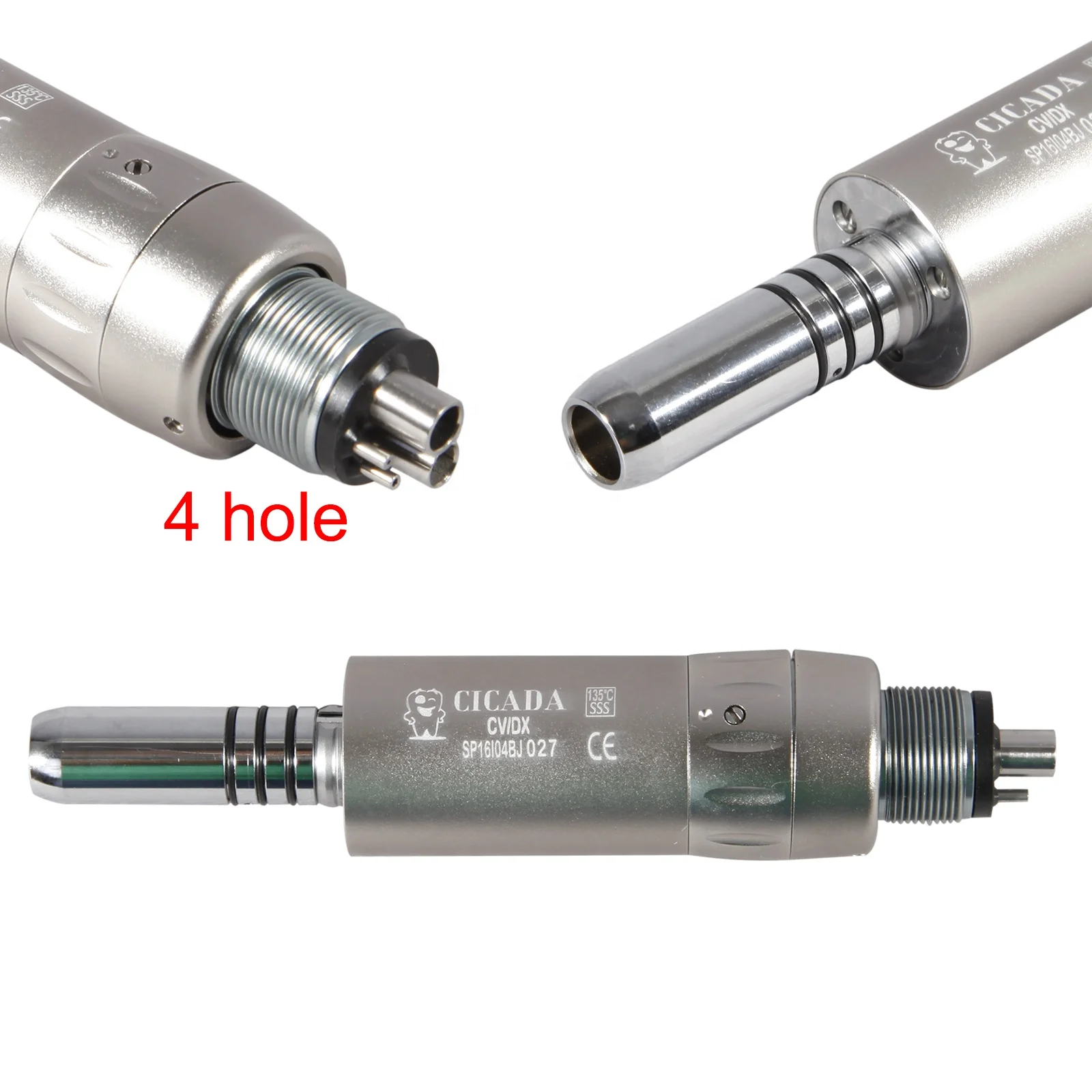 Hot Sale! den tal Inner Water Spray 4 Hole E-type Slow Low Speed Handpiece Air Motor