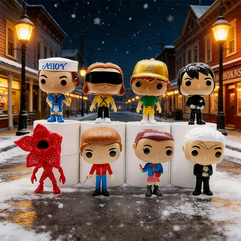 New Hot Popular 4-inch Man Eating Flower Hand Office Model Ornament with Base 8 Desktop Decoration Ornaments Christmas Gifts