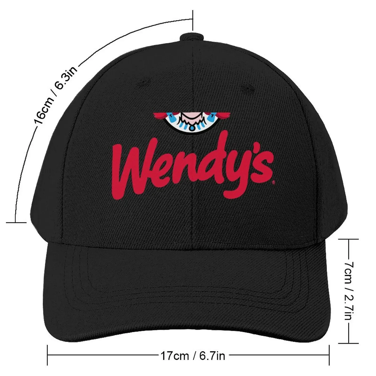 Wendy Fast Food restaurant Logo Essential T-Shirt Baseball Cap Snapback Cap Hat Baseball Cap Men's Caps Women's