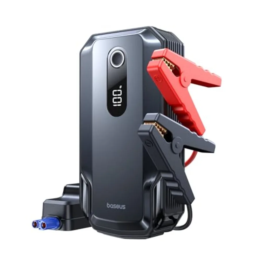 

8000A Jump Starter 20000mAh Portable Jump Starter Battery Pack 12V Car Battery 5 in 1 Jump Starter with 30W Fast Charging and L