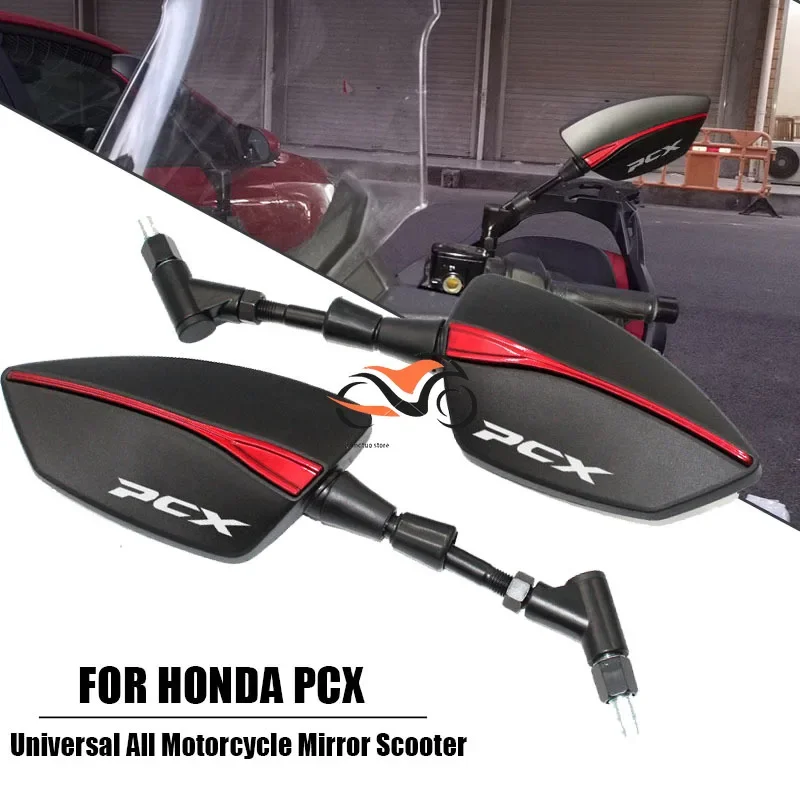 

For HONDA PCX125 PCX 125 PCX150 PCX 150 PCX160 2018 - 2021 CNC Motorcycle Accessories Rear View Rearview Mirrors Side Mirror