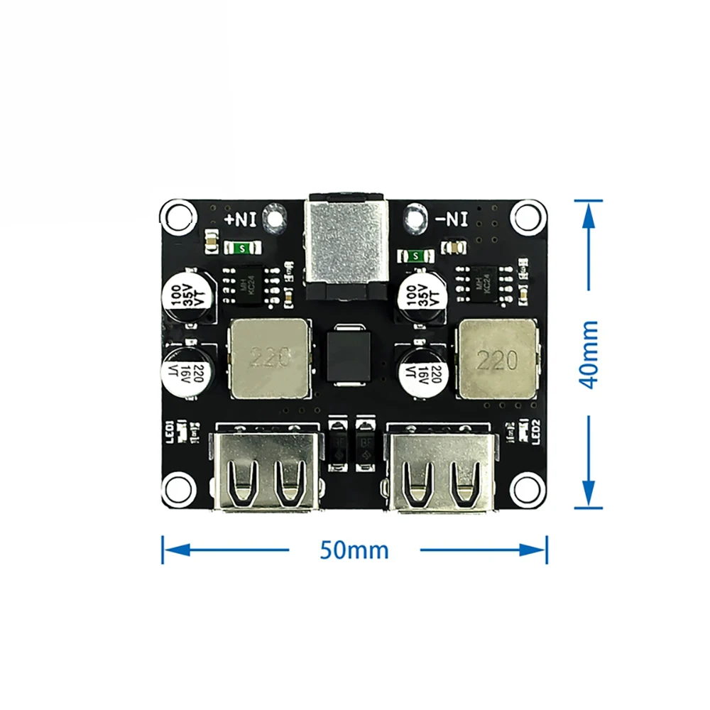 USB QC3.0 QC2.0 USB DC-DC Buck Converter Charging Step Down Module 6-32V 9V 12V 24V to Fast Quick Charger Circuit Board 5V image 5