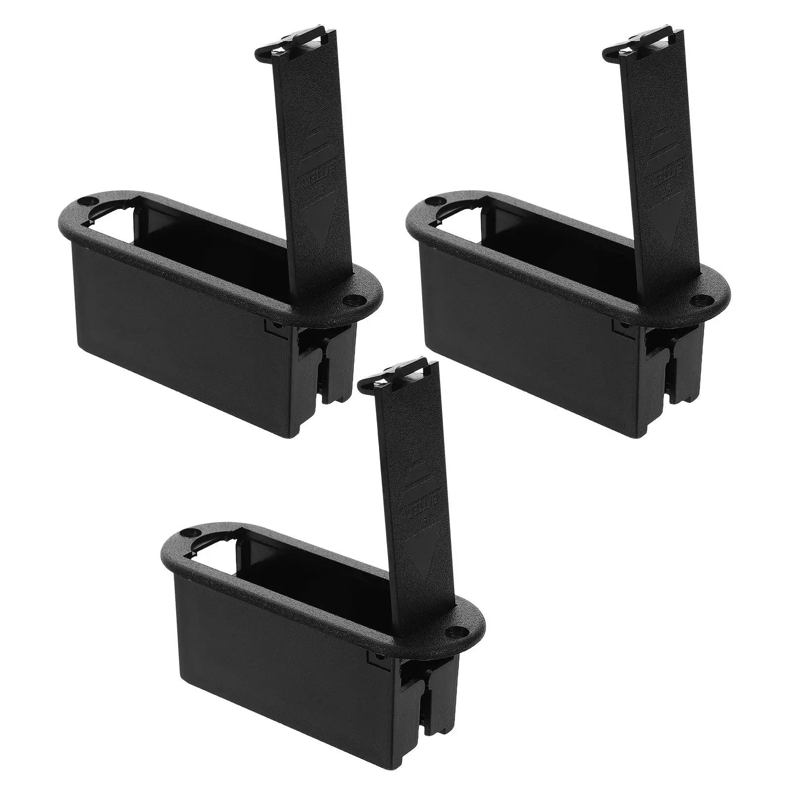 

3pcs Guitar Accessories 9V Box for Electric Bass Starter Kit with Inner Sponge Reduces Noise Durable Material Acoustic
