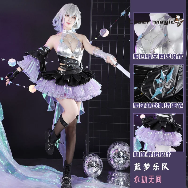 

Lannie Cosplay Costume Game Naraka: Bladepoint Uniform Halloween Carnival Party Christmas Play Role Clothes Clothing