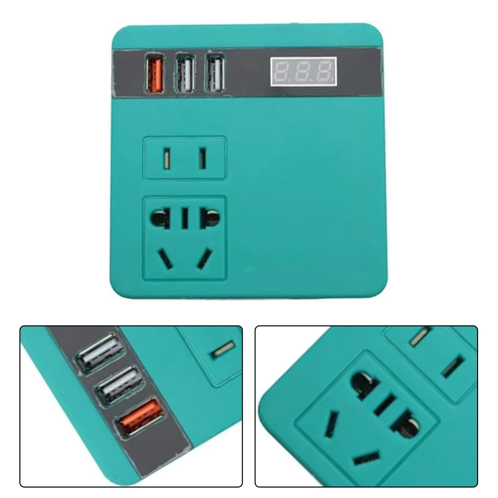 다기능 인버터 AC220V/DC5V/12V 인버터 실외 작업 일정한 온도 충전 대류 열 방출