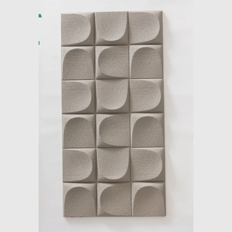 Modern 3D Wall Panel Lightweight PU Artificial Polyurethane Stone Wall Internet Famous for Hotel & Table Top Application