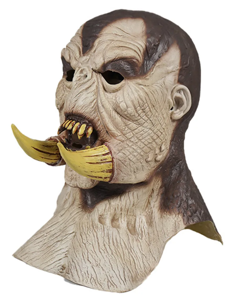 

Terror Mask Halloween Scaring Warcraft Monster Headgear Party Props