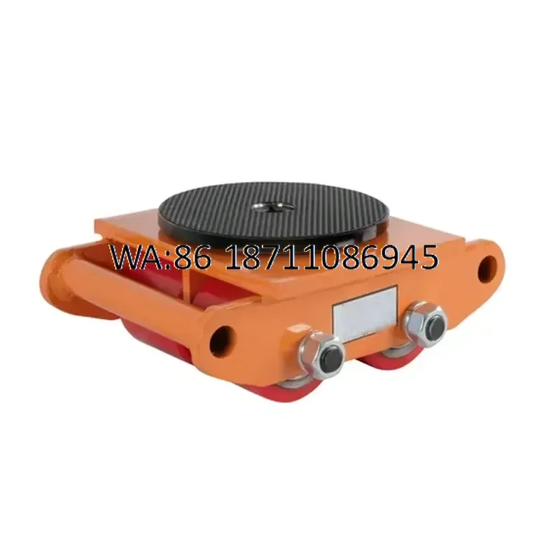 Heavy Duty Mobile Skates with 360 Degree Rotation for Transporting Heavy Machinery Cart