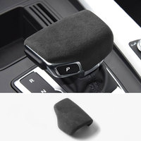 Made of Alcantara For Audi Sport B9 F5 FY A4 S4 A5 S5 RS4 RS5 Q5L SQ5 Q5 Q7 Gear Shift Knob Cover Trim Car Interior Accessories
