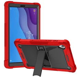 Hybrid Case For Lenovo Tab M10 HD 2nd Gen 2020 10.1 inch TB-X306F TB-X306X Heavy Duty Armor Stand Cover Kids Funda Silicone PC