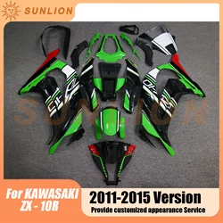 for Kawasaki ZX-10R zx 10r 2011 2012 2013 2014 2015 motorcycle fairing ABS injection body decoration kit full vehicle shell