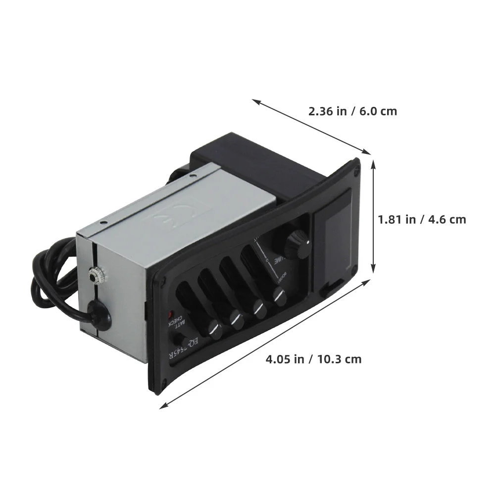 

1Set Modified Guitar Pickup for Acoustic Folk Wooden Guitar Equalizer Practical Pickup Musical Instrument Accessory