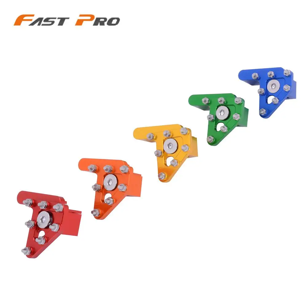 CNC Motorcycle Aluminum Rear Foot Brake Pedal Lever For KAWASAKI KX250 KX 250 2019-2020 KX250F KXF250 2006-2018