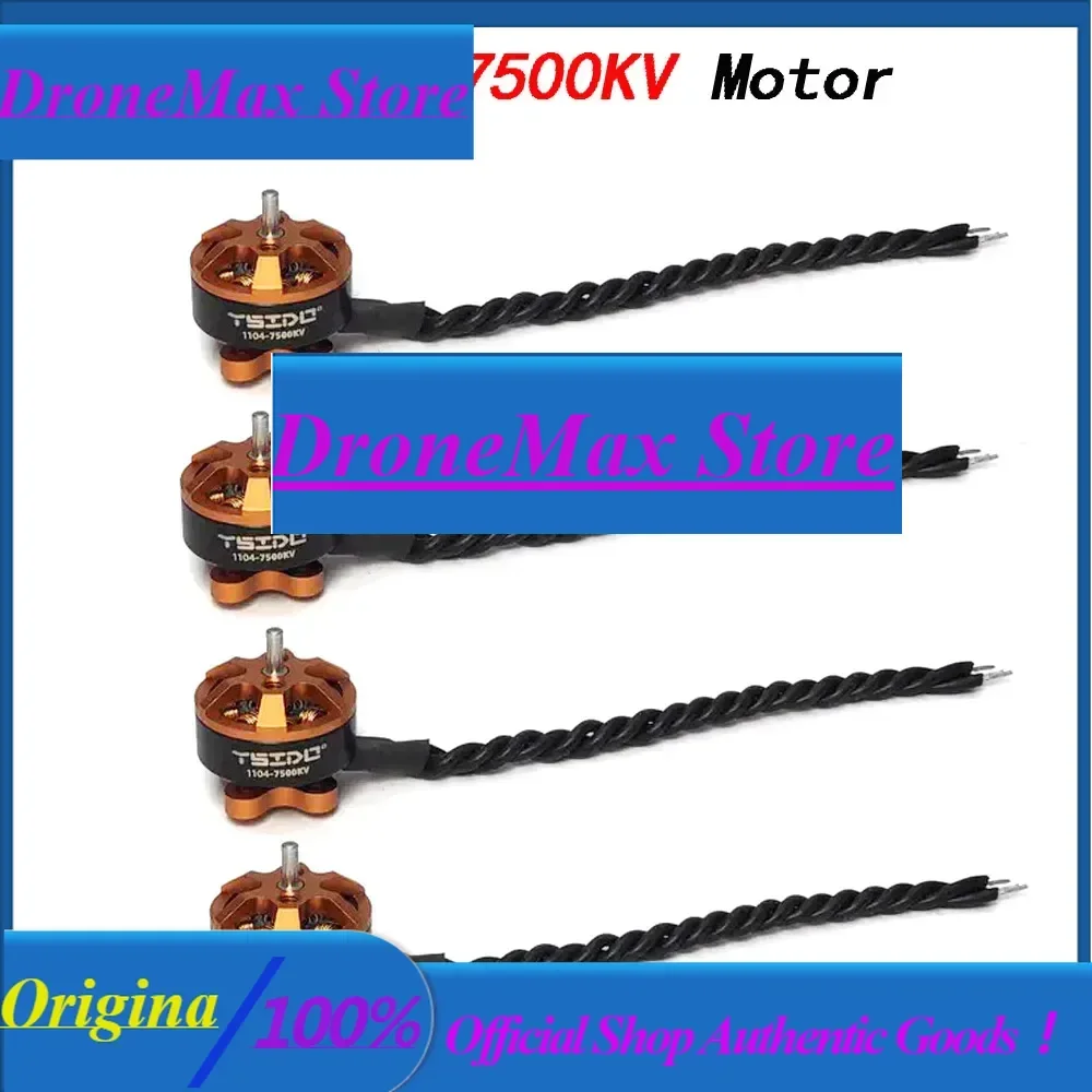 DroMa4Pcs YSIDO 1104 7500KV 8600KV Moteur sans balais pour drone RC 90-110mm FPV Racing Multirotor Quadcopter Alpha A75 Beta75X Crux