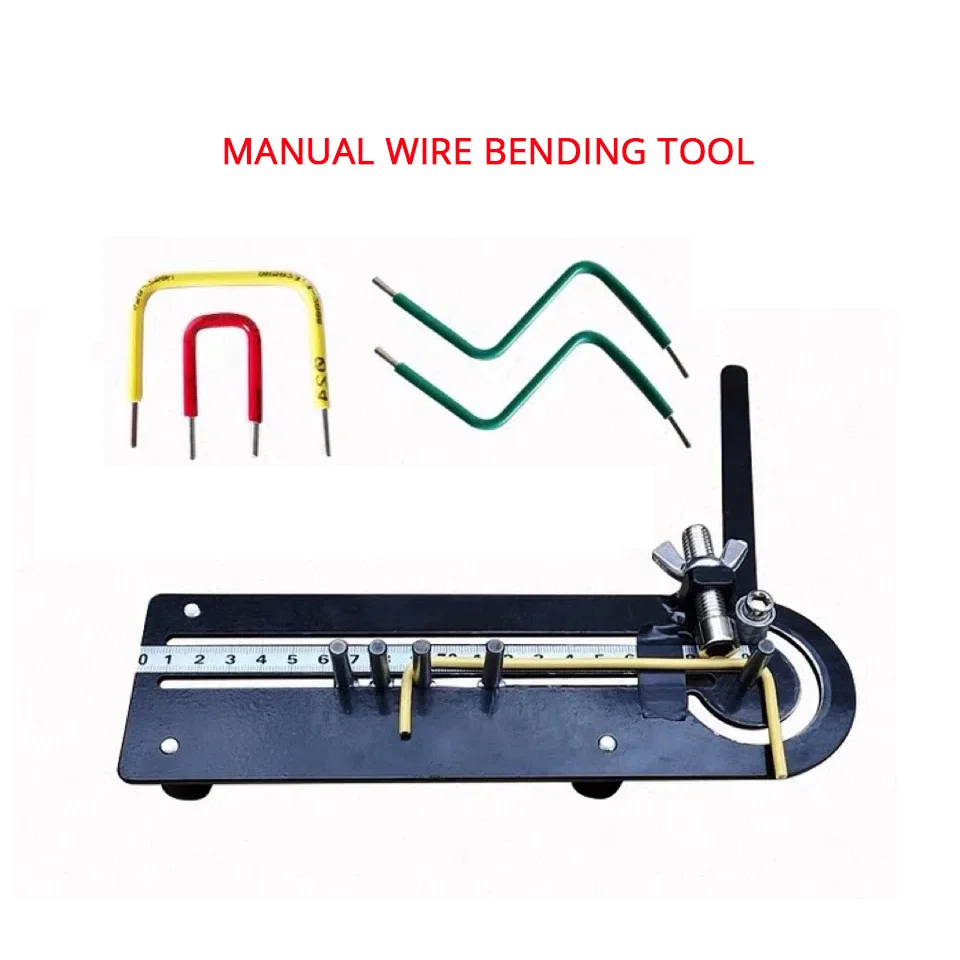 

Manual Wire Bending Machine Cable Harness Benders BV Hard Wire Small Folding Machine Copper Wire Bender Tool