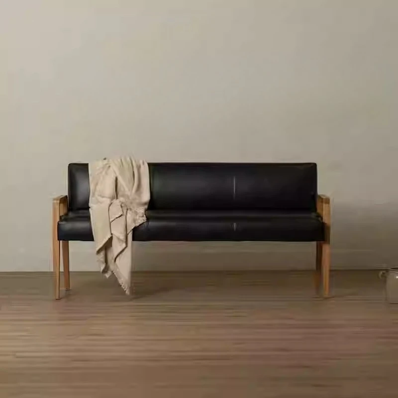 

Nordic simple sofa chair, living room bedroom small apartment shoe changing stool