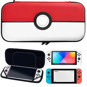 Nintendo Anahtarı EKRAN ve sert çanta saklama çantası, Seyahat Çantası, Taşınabilir NS Anahtarı Oyun Konsolu koruyucu Kılıf Nintendo switch lite için üst düzey anakartın en iyi 10 satışı-no. 4