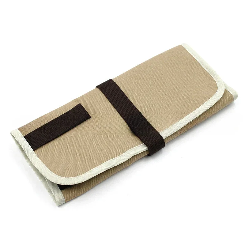 

Camping Tableware Storage Bag Ultralight Canvas Hanging Pouch Waterproof Portable Folding Outdoor Storage Box Picnic Accessories