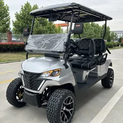 Brand New 2024 Powerful 4 Wheel Club Car 5000W Motor Golf Buggy Cart Rapid Delivery Electric Car Street Legal