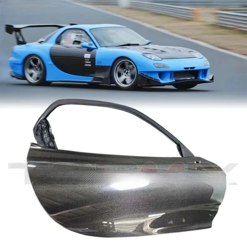 

High Quality Lightweight Carbon Fiber Doors Mazda RX-7 New Condition Replacement Doors
