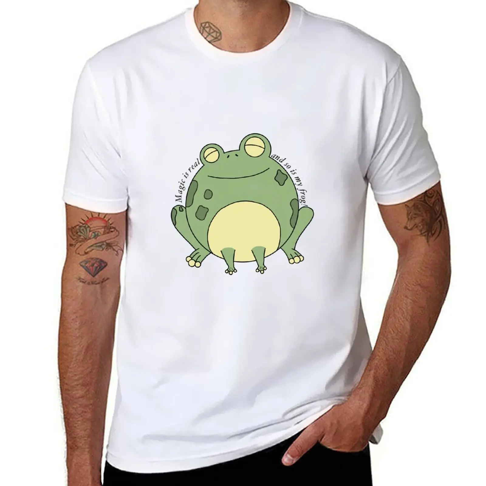 Boggy the Froggy T-Shirt anime tshirt t shirts for man cotton soft T-Shirt