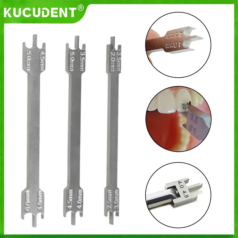 

1Pc Dental Orthodontic Brackets Position Gauge Adjustable Bracket Locator Rod Teeth Positioner Stainless Steel Dentistry Tools