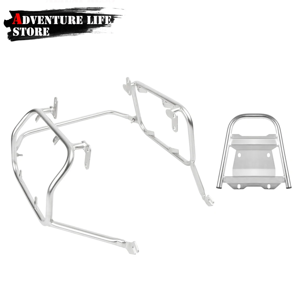 

Luggage Box Rack For Suzuki V-Strom 1050 DL1050 2020-2023 Motorcycle Trunk Aluminum Top Case Support Saddlebag Panniers Bracket