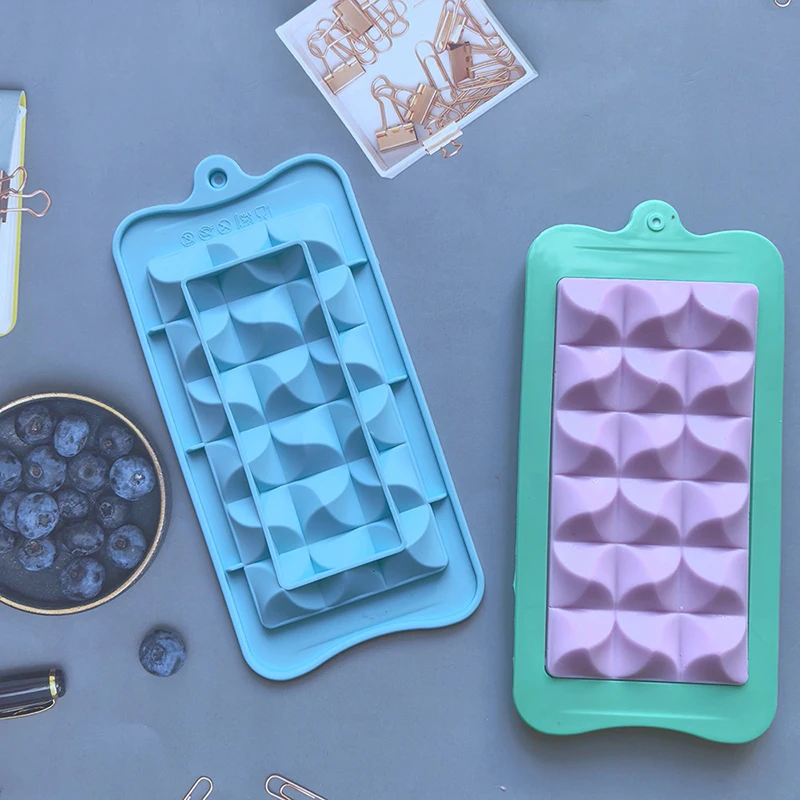 Molde de silicone para o chocolate, sorvete, pudim, cookie, sobremesa, sorvete, sabão, utensílios de cozimento, diy