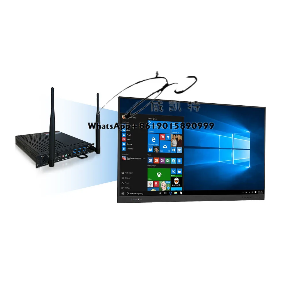 

Riotouch I3 I5 I7 CPU 11th 12th Gen OPS Core Win7 8 10 Linux Industrial Embedded Computer for Interactive Panel OPS PC