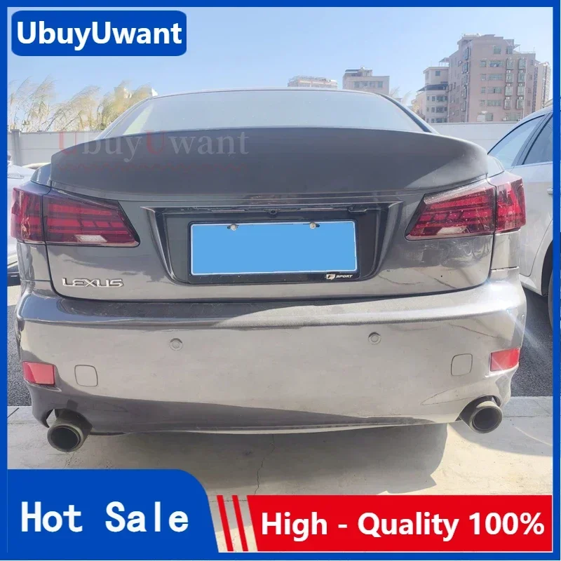 

For LEXUS IS Car Spoiler 2006-2012 ABS Material Car Tail Wing Decoration Rear Trunk Spoiler For LEXUS IS250 IS300 IS350