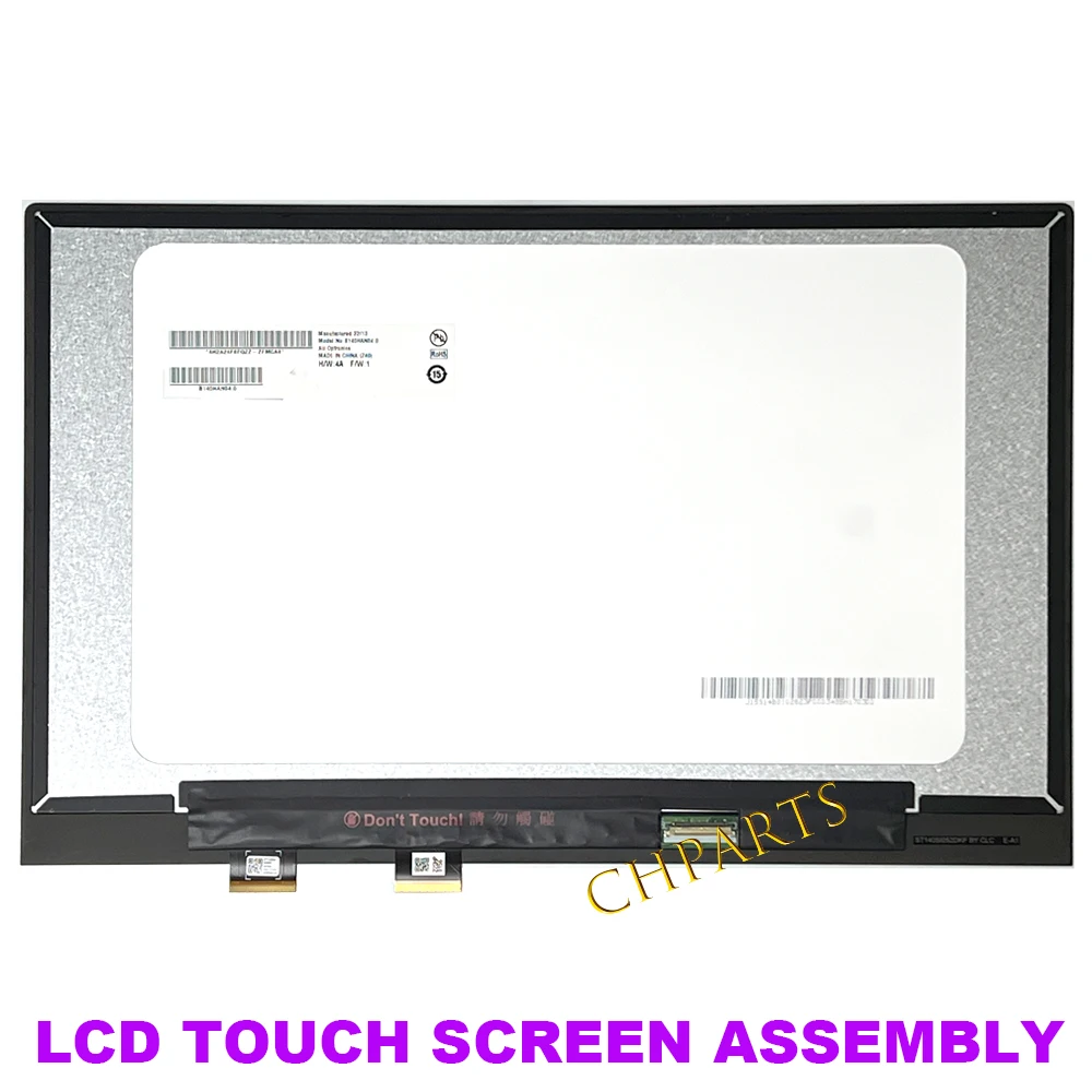 New 14'' For ASUS Vivobook Flip 14 TP412 TP412FA TP412UA TP1400 TP1401K TP1400KA TP1400KLaptop Touch Screen Replacement Assembly