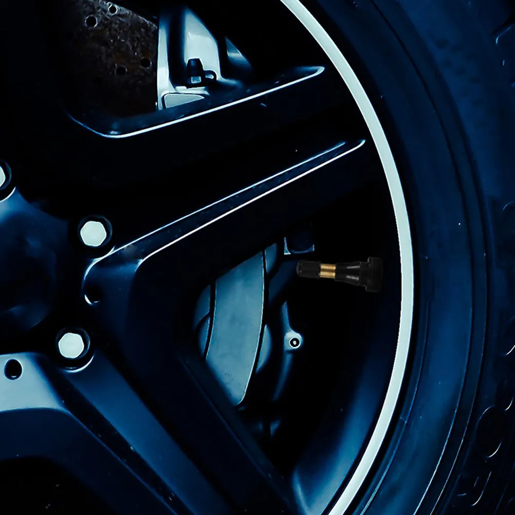 

5 шт. высоконапорных резиновых вентилей для бескамерных шин легковых автомобилей и легких грузовиков, надежные, герметичные, для замены штатных вентилей