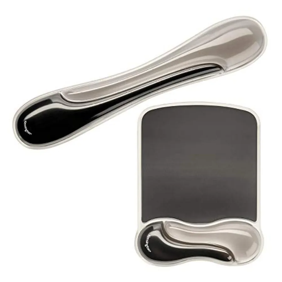 

Коврик для мыши и подставка для запястья с гелевой подушечкой, практичные гелевые подушечки 11-2/5W x 17-7/10L x 1-7/10H GY KMW52500, каждая поштучно